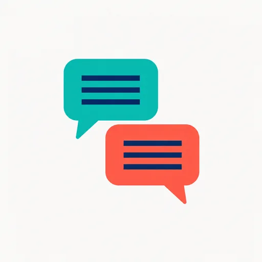 A speech bubble copied into a second speech bubble.