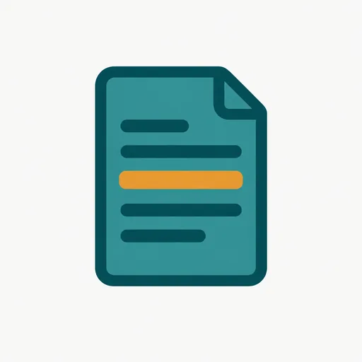A text file with one highlighted line.