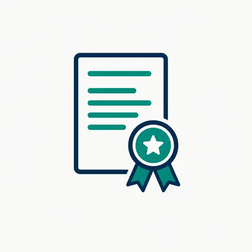 A document with a government seal.