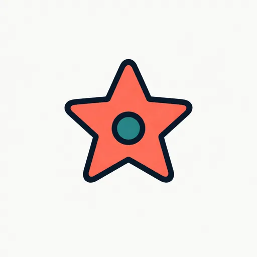 A star: GitHub stars.
