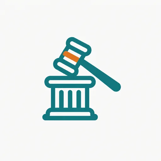 A gavel resting on a courthouse column: an appeals court decision.