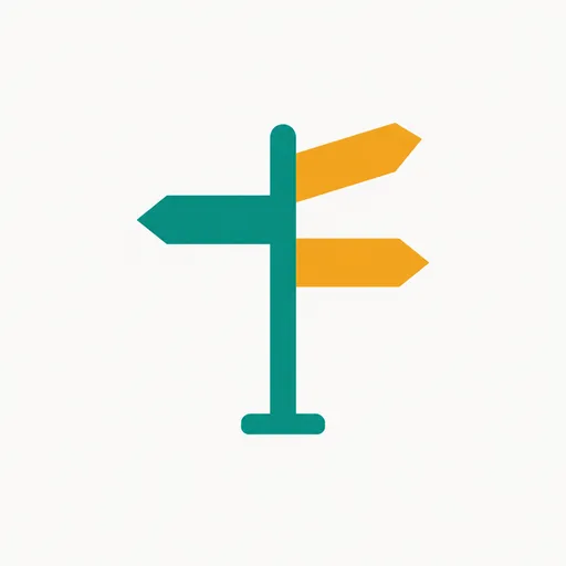 A signpost with three arms: choose by who does the production.