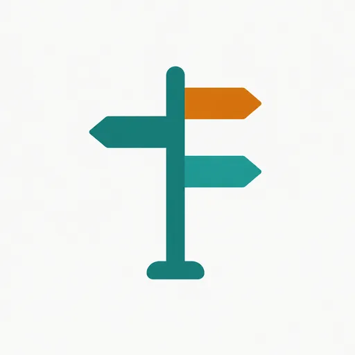 A signpost with three arms: choose by who does the work.