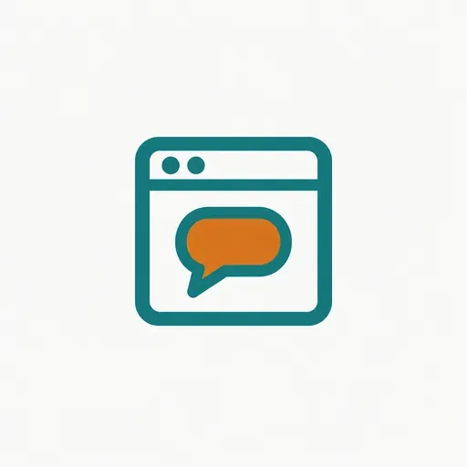 A speech bubble inside a chat window: the Slack-native pick.