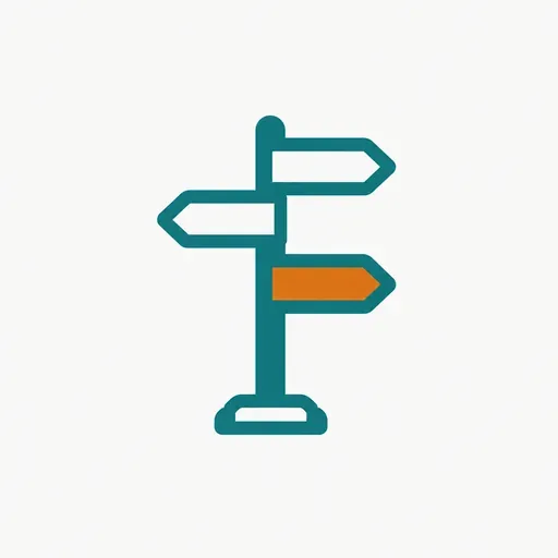 A signpost with three arms: choose by the job.