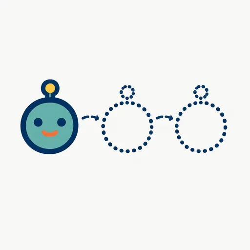 One agent with two dotted outlines: more agents planned.