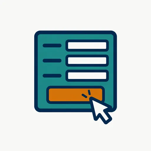 A form and a cursor: actions in tabs.