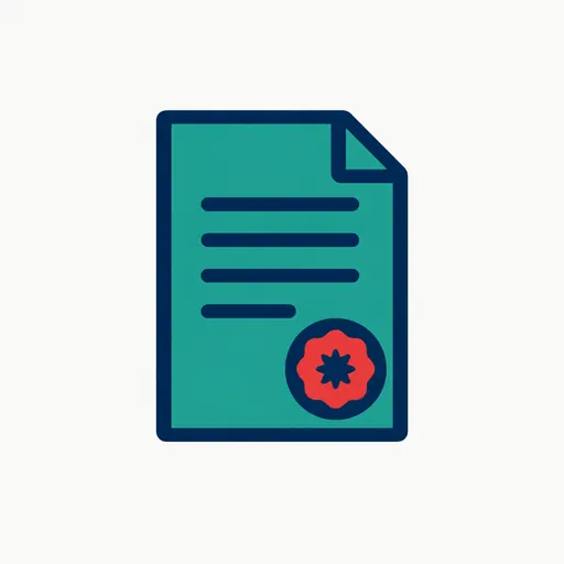 A document with an official seal: a government notice.