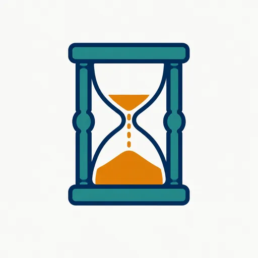 An hourglass: the 53-hour run.