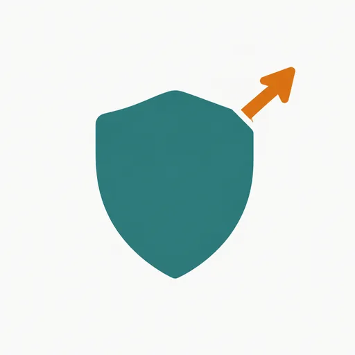 A shield deflecting an arrow: risky actions blocked.