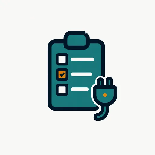 A checklist with a plug: inventory connected devices.