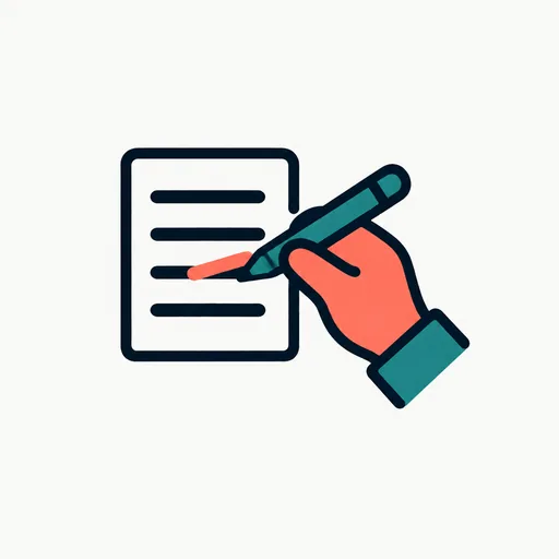 A hand editing a block of code: rewriting the harness.