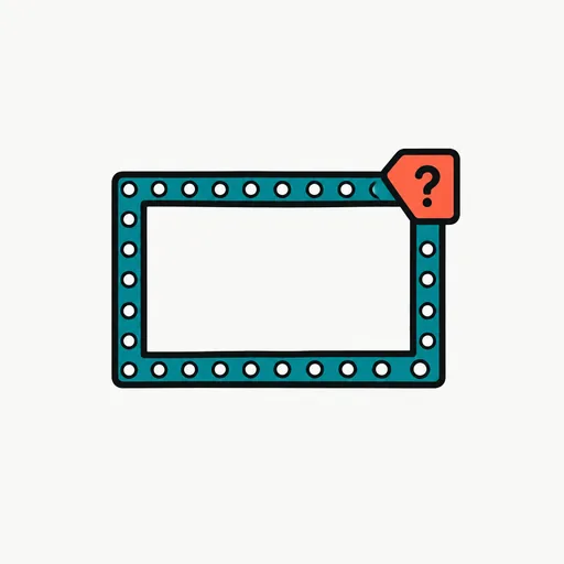 A dotted-outline box with a question mark tag on its corner: the unpublished parts.