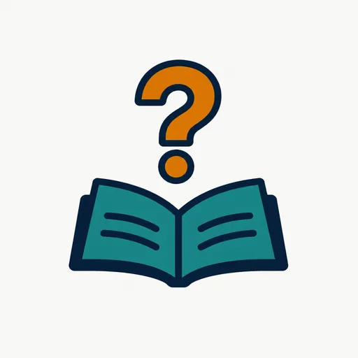 An open book with a question mark: the guidance gap.