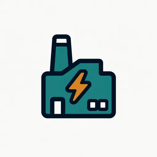 A power plant: multi-gigawatt scale.