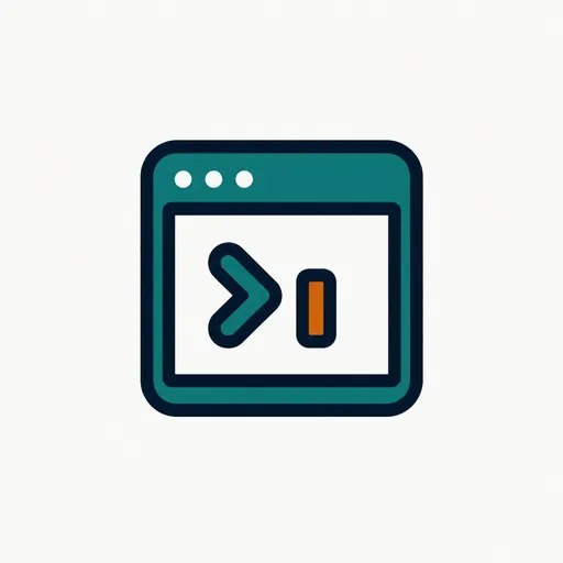 A terminal window: terminal coding.