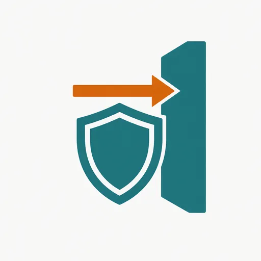 A shield in front of a wall stopping an arrow: no VM escape.