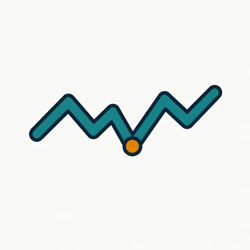 A zigzag line with one dip: mixed results.