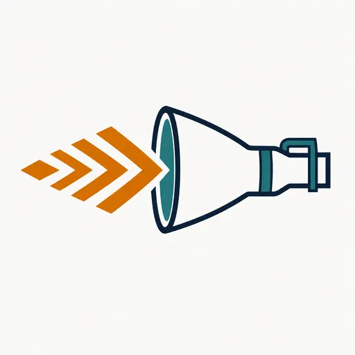 A bell-shaped nozzle with an amber plume of diamond-shaped shock bands.
