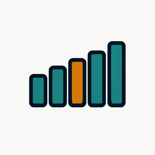 A price ladder: five tiers.